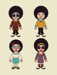 afro style design