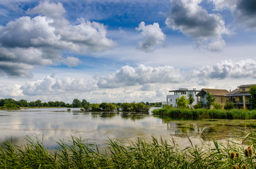 Lakeside villa panorama modern luxury property