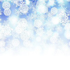 Vector winter background