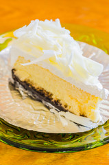White cheese cake