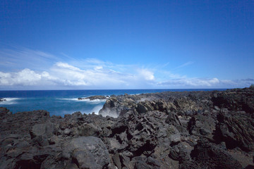 côte rocheuse sud Réunion, "le Gouffre"