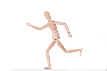 走る人形