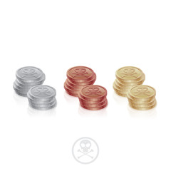 Pirate Coins Two Columns