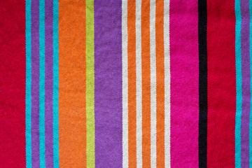 Fototapeta premium close up background texture of striped knitted texture