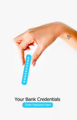 Phishing attack concept