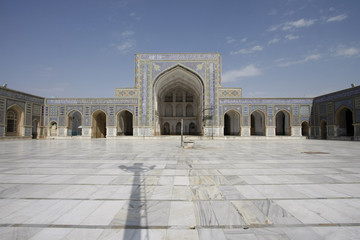 Fototapeta na wymiar Meczet Piątkowy Courtyard Herat