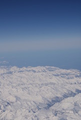 Fototapeta premium Mountain Range from Above