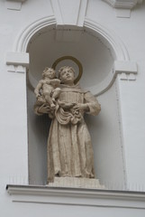 Budapest Statues - Saint with Child
