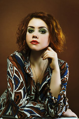 Fototapeta premium Beautiful girl