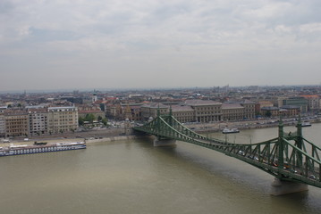 Fototapeta na wymiar The River Danube - Budapest, Hungary