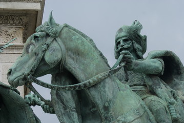 Tas the Horseman - Heroes Square - Budapest