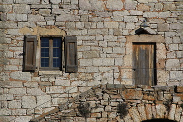 ferme typique du Causse - lozère