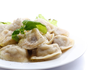 Boiled pelmeni