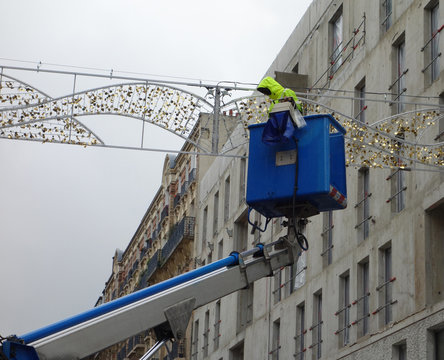 Nacelle sous la pluie