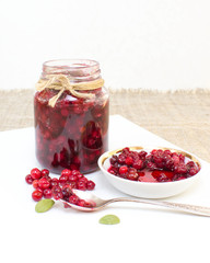 Брусничное варенье