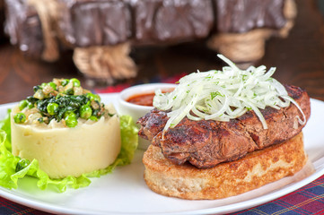 Gourmet steak meat