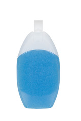 Close-up of a shampoo bottle