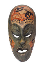 Close-up of a tribal mask