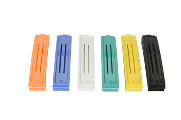 Close-up of hair clips
