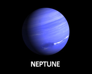 Planet Neptune - obrazy, fototapety, plakaty