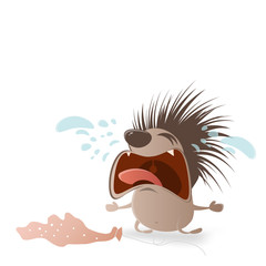 igel luftballon kaputt weinen © shockfactor