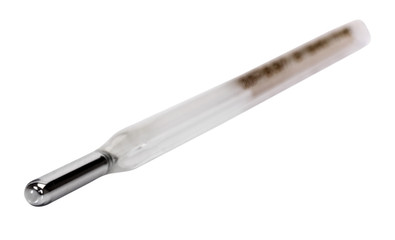 Close-up of a thermometer