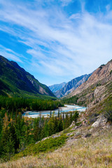 Fototapeta na wymiar mountain Altai