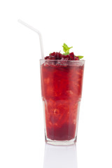 roselle mocktail drink