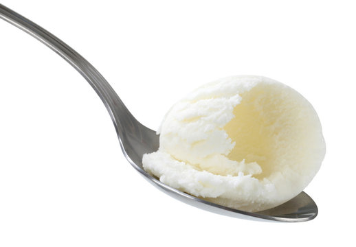 White ice cream