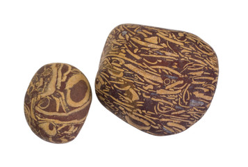 Close-up of decorative stones