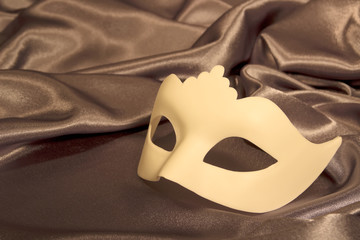 Carnival mask white