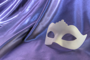 Carnival mask white