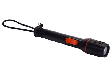 Close-up of a flashlight