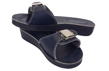 Close-up of a pair of slippers