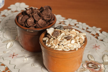 Muesli and flakes