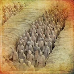 Keuken spatwand met foto Chinese terracotta army - Xian  © lapas77