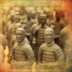 Tischdecke Chinesische Terrakotta-Armee - Xian © lapas77