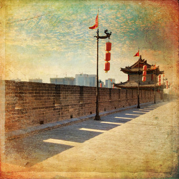 Xian - ancient city wall 