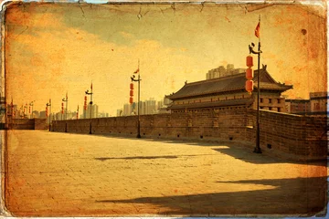 Fototapeten Xian - ancient city wall  © lapas77