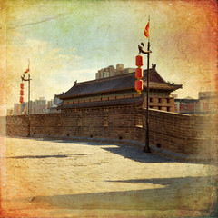 Xian - ancient city wall  © lapas77