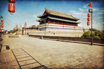 Foto op Canvas Xian - oude stadsmuur © lapas77