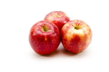 Fototapeta na wymiar Frische Rote Äpfel