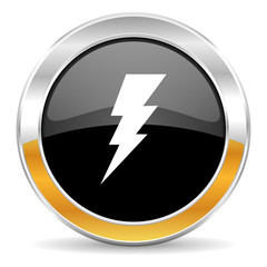 Obraz premium bolt icon