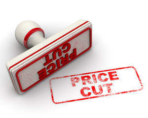 Price cut (снижение цен). Печать и оттиск