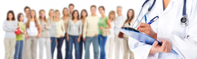 Obraz premium Hands of medical doctor.