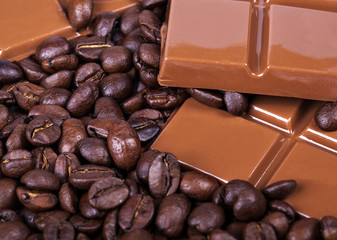 chocolate, coffee, Bon appetite