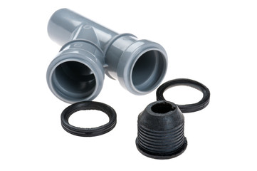 plastic pipe with gasket
