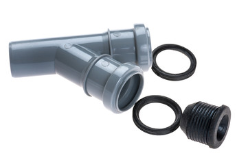 plastic plumbing pipe with gasket