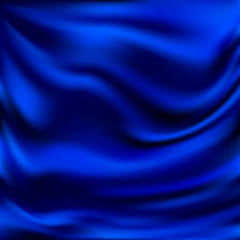 Abstract Vector Texture, Blue Silk