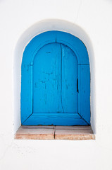 old wooden window